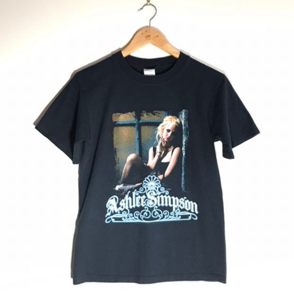 2005 Ashlee Simpson Tour Shirt size S In like New Condition - Picture 1 of 6